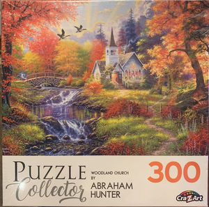 "Woodland Church" Cra-Z-Art 300 Piece Puzzle